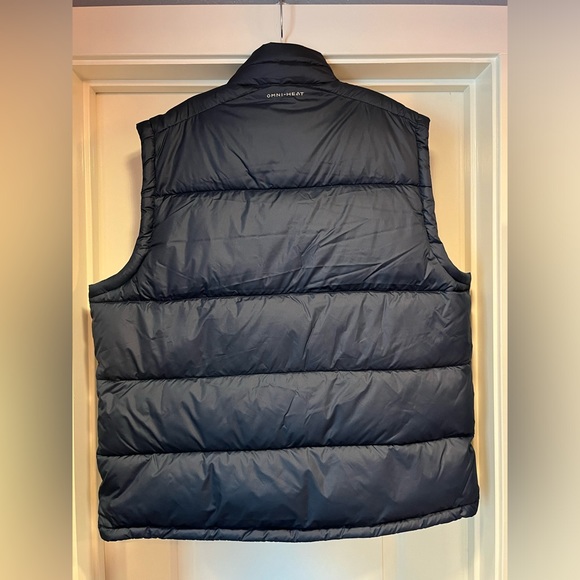 Columbia Pike Lake II Insulated Vest Mens Large Blue Puffer Omni-Heat New Tags - Picture 9 of 16